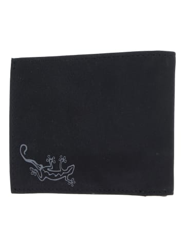 oxmox New Cryptan Geldbörse RFID Schutz 11 cm in schwarz-lizard grey