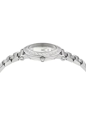 Versace Analoguhr für Erwachsene in silber