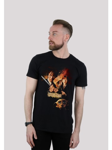 F4NT4STIC T-Shirt Harry Potter Kammer des Schreckens Poster in schwarz