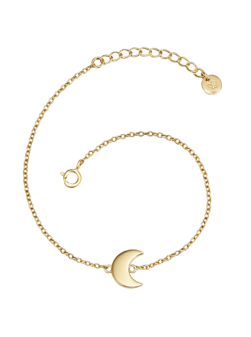 Glanzstücke München Armband Mond Sterling Silber in gelbgold