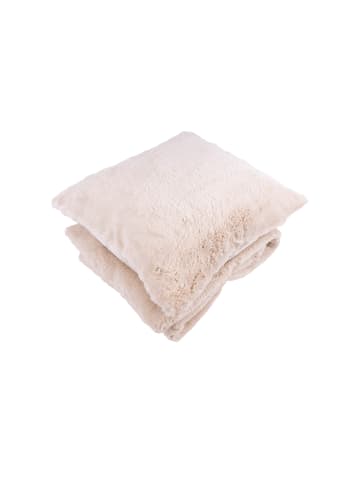 Kayoom Dekokissen & Decke - Tagesdecke Aimee 625 2er-Set in creme