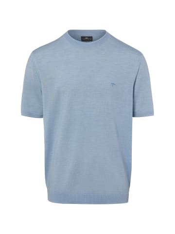 FYNCH-HATTON Strick-Shirt in hellblau