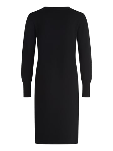 Betty Barclay Strickkleid mit Schleifenknoten in Schwarz