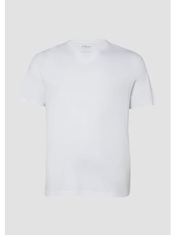 s.Oliver T-Shirt in 0100_weiß