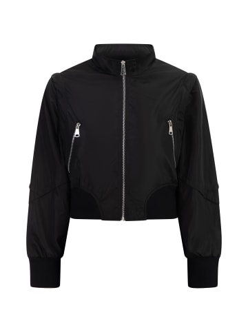myMo Damen Blousonjacke in Schwarz