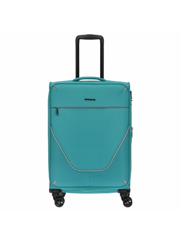 Stratic Strong - 4-Rollen-Trolley M 65 cm erw. in petrol