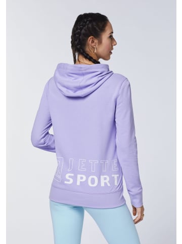 Jette Sport Kapuzensweatshirt in Lila