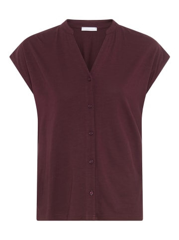 Tamaris Kurzarmshirt in bordeaux