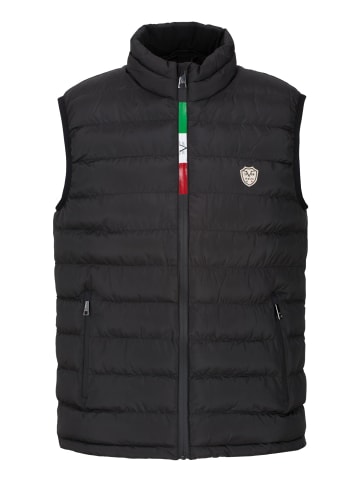 19v69 Italia Daunenweste Jay in schwarz