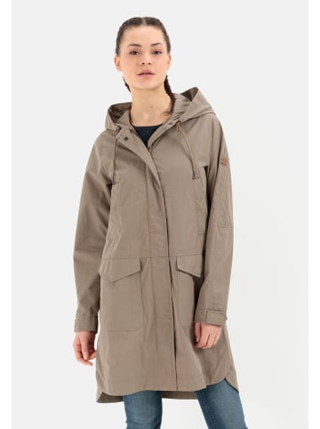 Camel Active Funktionsmantel mit Kapuze in Salbei