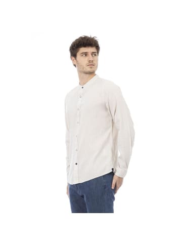 Baldinini Trend Weiß Viskose Lang Ärmel T-Shirt