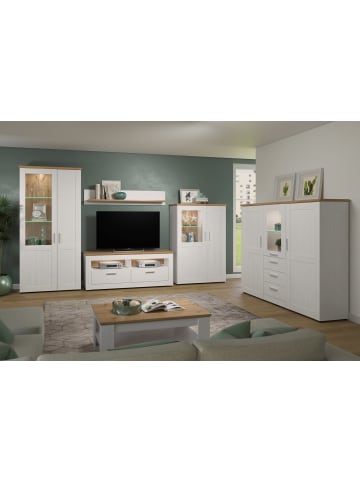 ebuy24 Möbelset Shade Weiß 368 x 45 cm