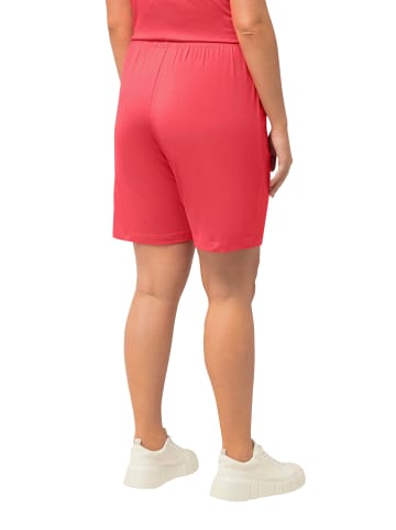 Ulla Popken Bermuda in dunkel koralle