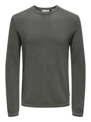 ONLY & SONS Pullover Felix in Castor Gray