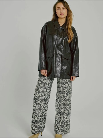 Norr Jacken Eduna in Dark Burgundy