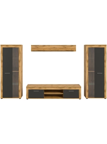 ebuy24 Regal Jam Grau 310 x 35 cm