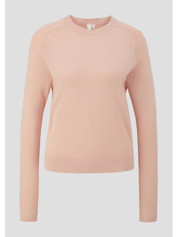 QS Strickpullover in 4056_perlmuttrosa