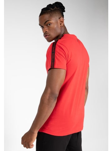 Gorilla Wear T-shirt - Chester - Rot/Schwarz