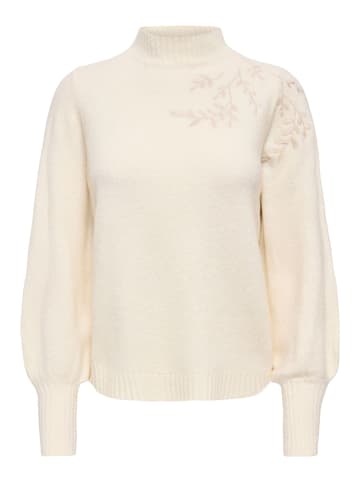 ONLY Strickpullover in Whitecap Gray