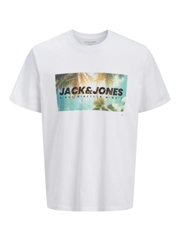 Jack & Jones T-Shirt JJIndiana in weiß