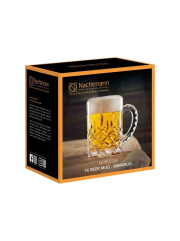 Nachtmann Bierkrug Noblesse 600 ml in transparent