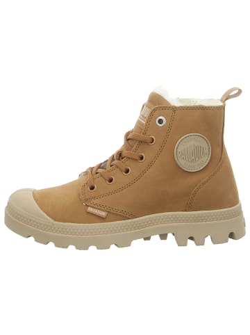 Palladium Schnürstiefelette in braun