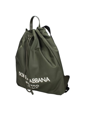 Dolce & Gabbana Grün Nylon Rucksack