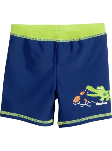 Playshoes Badehose "UV-Schutz Short Krokodil" in Blau