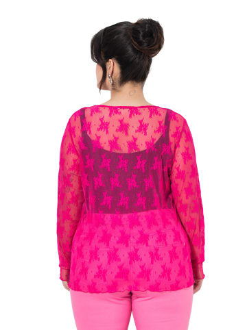 Angel of Style Langarmshirt in neon berry