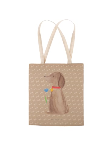 Mr. & Mrs. Panda Umhängetasche Hund Blume ohne Spruch in Hundeglück