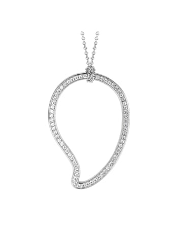 Ti Sento Milano Collier "Paisley mit Zirkonia" in Silber