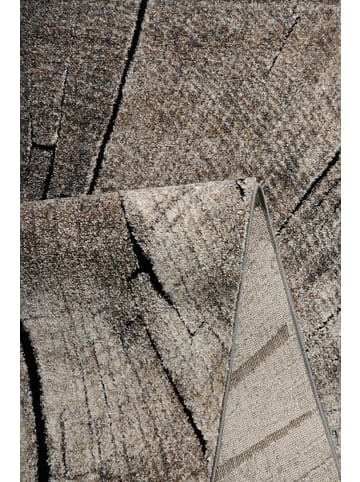 KADIMA DESIGN OGLIO Teppich Kurzflor Natur 80x150 Abstrakt Polypropylen Wohnzimmer in Natur