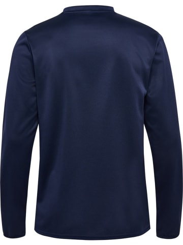 Hummel Hoodie "Hmlessential Sweatshirt" in Blau