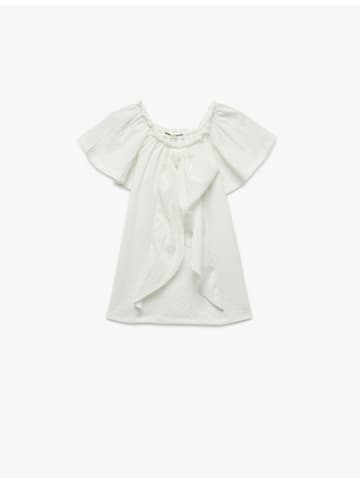 KOTON BLUSE SS in Ekru