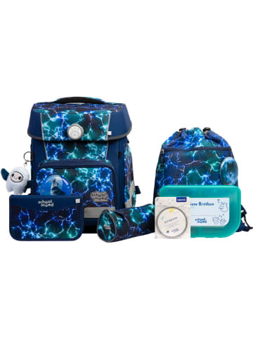 SCHOOL-MOOD School Mood Champion Maxx Pro Felix (Wolf), 7-tlg. Schulranzenset