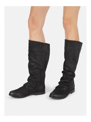 Felmini Wide Fit Stiefel in Schwarz