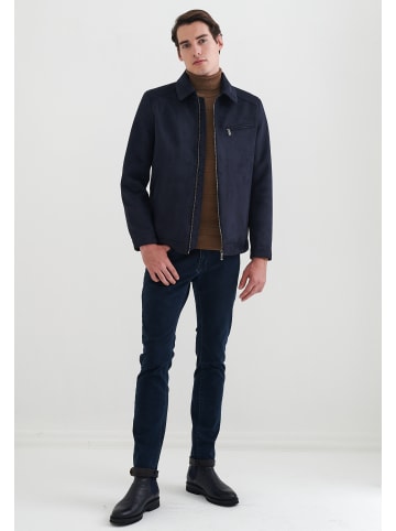 Pierre Cardin Freizeitjacke in dunkelbraun
