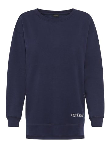 Laura Scott Longsweatshirt in marine