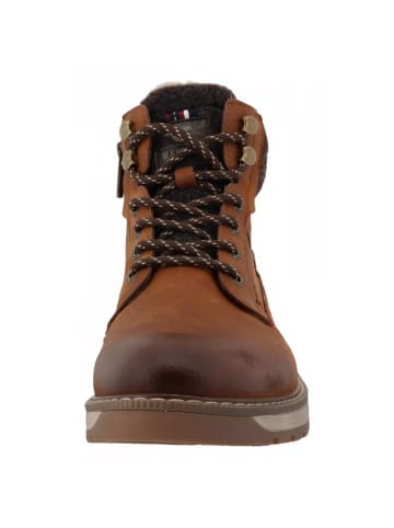 MUSTANG SHOES Schnürstiefel  in Braun