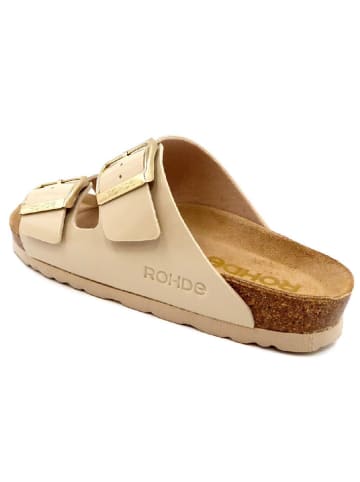 ROHDE Pantolette in beige