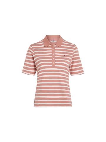 Tommy Hilfiger T-Shirt in breton stp- teaberry- ecru