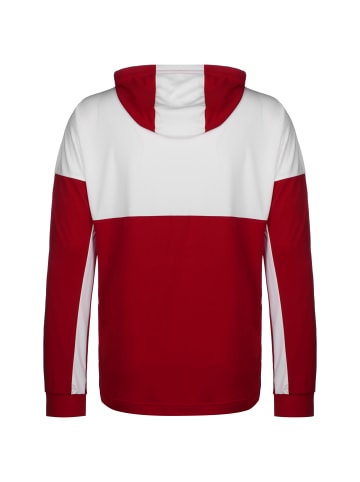 adidas Performance Hoodie Legend Shooter in rot / weiß