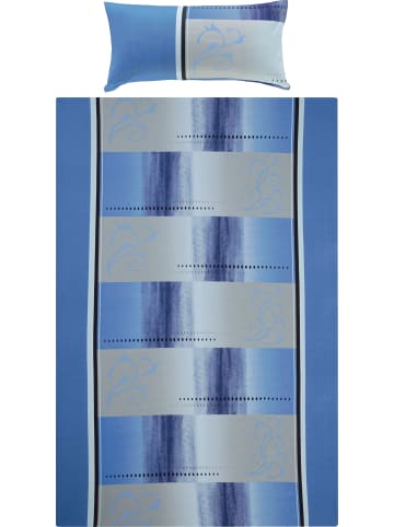 Erwin Müller Single-Jersey Bettwäsche in blau