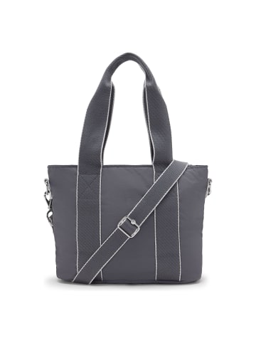 Kipling Minta Schultertasche M 35 cm in moonlit grey
