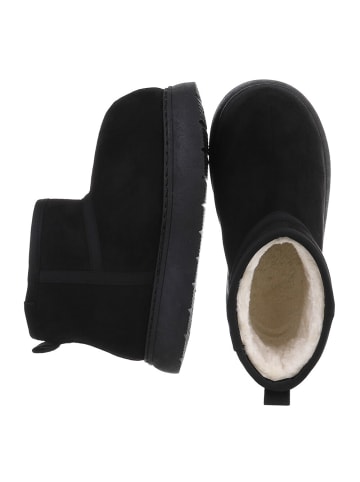 Ital-Design Stiefelette in Schwarz