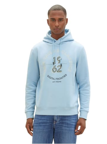 Tom Tailor Sweatshirt PRINTED in Blau