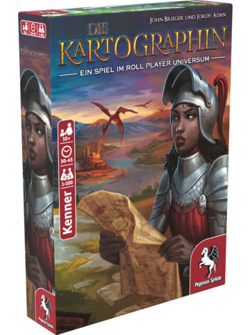 Pegasus Spiele Die Kartographin - Ära der Helden | Ein Spiel im Roll Player Universum