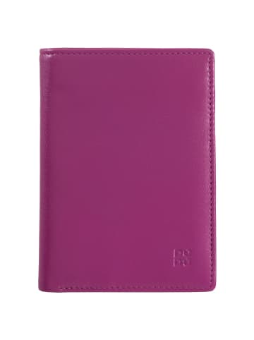 DuDu Geldbörse RFID Leder 9,5 cm in fuchsia