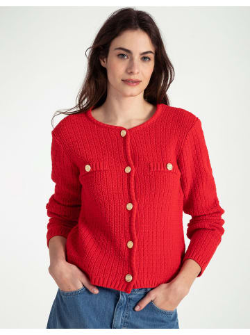 More & More Cardigan in soft red