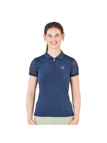 BUSSE Leichtes Poloshirt Darlene Tech, navy